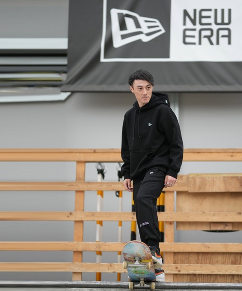 NEW ERA（ニューエラ）の「【ムラサキスポーツ限定】NEW ERA/ニューエラ OS TECH SW PRDMARK MS パーカー 14877279/14877280/14877281（パーカー・メンズ・ベージュ/グレー/ブラック・M/L/XL/2XL）」の11枚目の写真