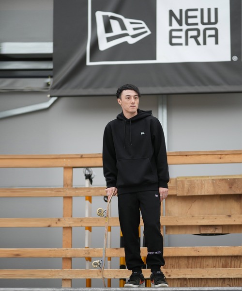 NEW ERA（ニューエラ）の「【ムラサキスポーツ限定】NEW ERA/ニューエラ OS TECH SW PRDMARK MS パーカー 14877279/14877280/14877281（パーカー・メンズ・ベージュ/グレー/ブラック・M/L/XL/2XL）」の12枚目の写真