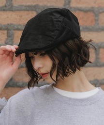 AO2(アオズ)のCorduroy Cotton Hunting Cap / コーデュロイ コットン ハンチング帽(ハンチング/ベレー帽)