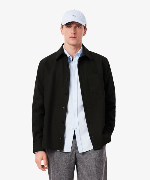 セール】ヘビーウェイト オーバーサイズダブルフェイスオーバーシャツ