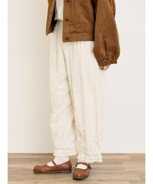 セール】【M/Lサイズ】裾スカラップかぼちゃパンツ（その他パンツ