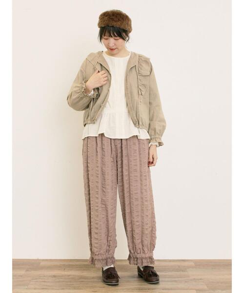 セール】【M/Lサイズ】裾スカラップかぼちゃパンツ（その他パンツ