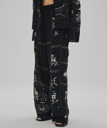 TODAYFUL(gDfCt)Embroidery Patchwork Trousers(̑pc)