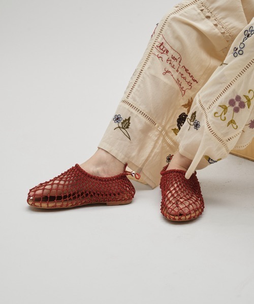 パンツ Embroidery Patchwork Trousers 38 TODAYFUL（トゥデイフル）の「Embroidery Patchwork Trousers