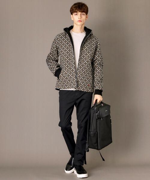 DRESSTERIOR(ドレステリア)の「オーバーラップサークル ウールジャカードパーカー(ブルゾン・メンズ・ベージュ系・90/91/92)」の4枚目の写真