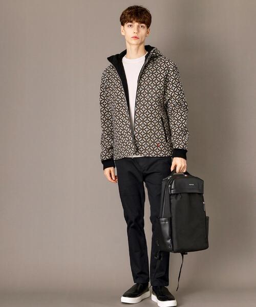 DRESSTERIOR(ドレステリア)の「オーバーラップサークル ウールジャカードパーカー(ブルゾン・メンズ・ベージュ系・90/91/92)」の5枚目の写真