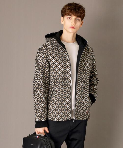 DRESSTERIOR(ドレステリア)の「オーバーラップサークル ウールジャカードパーカー(ブルゾン・メンズ・ベージュ系・90/91/92)」の6枚目の写真