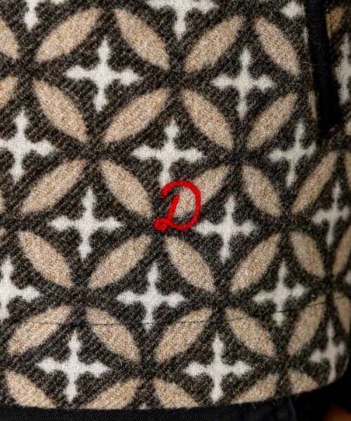 DRESSTERIOR(ドレステリア)の「オーバーラップサークル ウールジャカードパーカー(ブルゾン・メンズ・ベージュ系・90/91/92)」の12枚目の写真