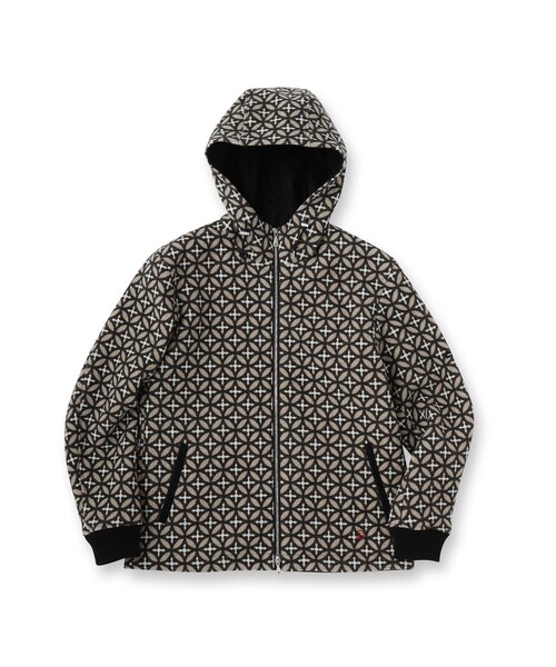 DRESSTERIOR(ドレステリア)の「オーバーラップサークル ウールジャカードパーカー(ブルゾン・メンズ・ベージュ系・90/91/92)」の13枚目の写真