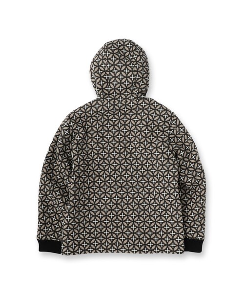 DRESSTERIOR(ドレステリア)の「オーバーラップサークル ウールジャカードパーカー(ブルゾン・メンズ・ベージュ系・90/91/92)」の14枚目の写真