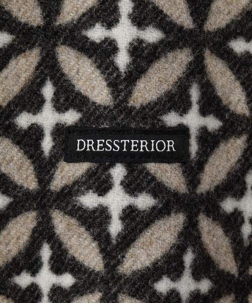 DRESSTERIOR(ドレステリア)の「オーバーラップサークル ウールジャカードパーカー(ブルゾン・メンズ・ベージュ系・90/91/92)」の20枚目の写真