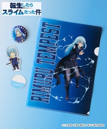 Union Studio(ユニオンスタジオ)の【転生したらスライムだった件】<ZOZO期間限定販売3点セット>アクリルスタンド&クリアファイル&缶バッジ(フィギュア)