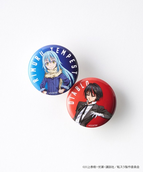 【新品未使用】アニメ グッズ アクリルスタンド 缶バッジ 雑貨 大量 まとめ売り 転生したらスライムだった件】＜ZOZO期間限定販売3点セット＞アクリル