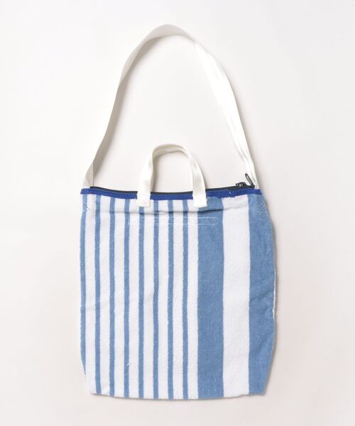 PUEBCO（プエブコ）の「STRIPED TOWEL HELMET BAG（ショルダーバッグ・メンズ・その他・ONE SIZE）」の4枚目の写真