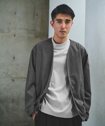 green label relaxing | WONDER CLOTH ノーカラー カーディガン -ストレッチ-(カーディガン/ボレロ)