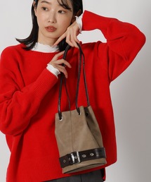 LAKOLE | アイレットベルト巾着バッグ / 607728(ハンドバッグ)