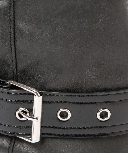 LAKOLE（ラコレ）の「アイレットベルト巾着バッグ / 607728（ハンドバッグ・レディース・グレイッシュベージュ/ブラック・FREE）」の14枚目の写真