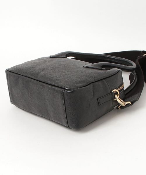 POMTATA(ポンタタ)の「POMTATA/ポンタタ/RONE SQUARE MINI BOSTON(ショルダーバッグ・レディース・ブラック・F)」の3枚目の写真