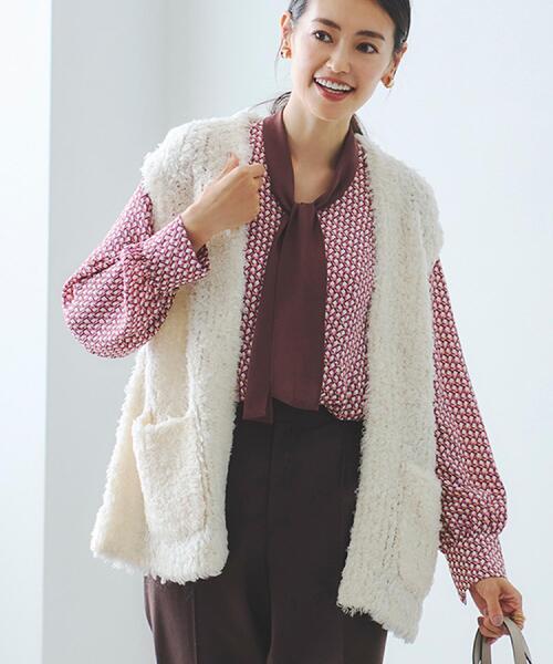 セール】【秋映え／ふんわり軽い／ゆったりシルエット】ファンシー