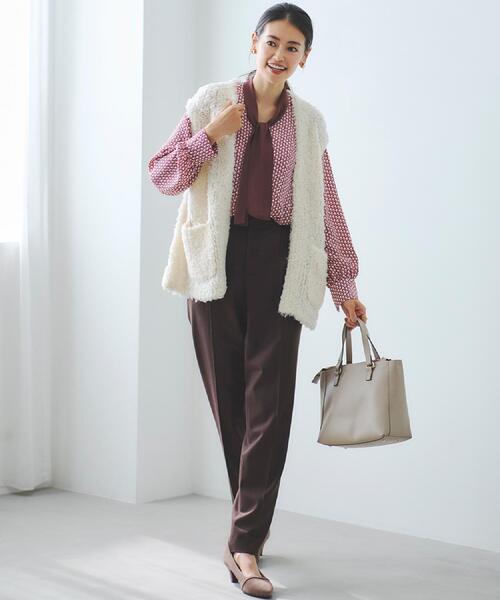 セール】【秋映え／ふんわり軽い／ゆったりシルエット】ファンシー