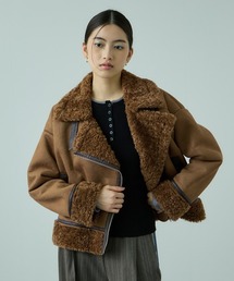 VICKY | フェイクムートンボアブルゾン(ブルゾン)