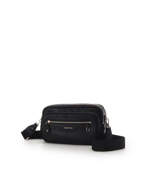 Samantha Thavasa（サマンサタバサ）の「カジュアルテイストスクエアショルダーバッグ（ショルダーバッグ・レディース・グレイッシュベージュ/ブラック/オフホワイト・FREE）」の22枚目の写真