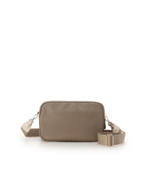 Samantha Thavasa（サマンサタバサ）の「カジュアルテイストスクエアショルダーバッグ（ショルダーバッグ・レディース・グレイッシュベージュ/ブラック/オフホワイト・FREE）」の7枚目の写真