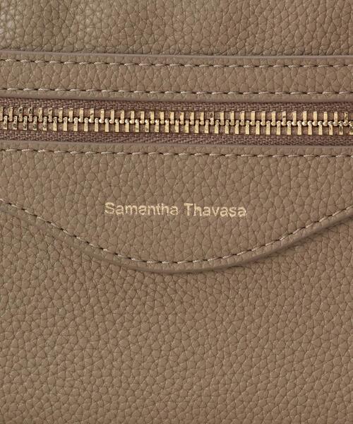 Samantha Thavasa（サマンサタバサ）の「カジュアルテイストスクエアショルダーバッグ（ショルダーバッグ・レディース・グレイッシュベージュ/ブラック/オフホワイト・FREE）」の10枚目の写真