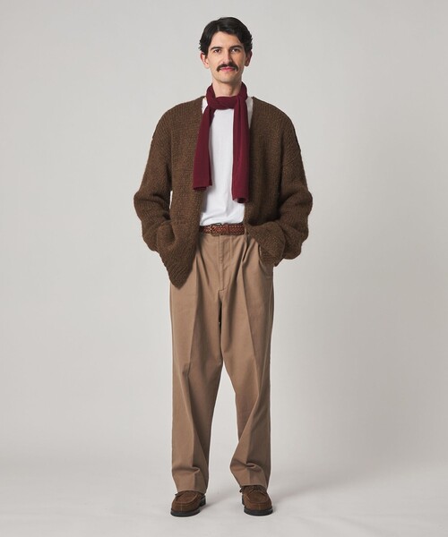 Steven Alan(スティーブンアラン)の「<TRICOTS JEAN MARC × Steven Alan> NATHAN/カーディガン(カーディガン/ボレロ・メンズ・ダークブラウン/ダークグレー・L/M)」の3枚目の写真