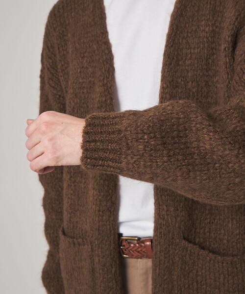 Steven Alan(スティーブンアラン)の「<TRICOTS JEAN MARC × Steven Alan> NATHAN/カーディガン(カーディガン/ボレロ・メンズ・ダークブラウン/ダークグレー・L/M)」の17枚目の写真