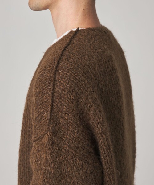 Steven Alan(スティーブンアラン)の「<TRICOTS JEAN MARC × Steven Alan> NATHAN/カーディガン(カーディガン/ボレロ・メンズ・ダークブラウン/ダークグレー・L/M)」の18枚目の写真