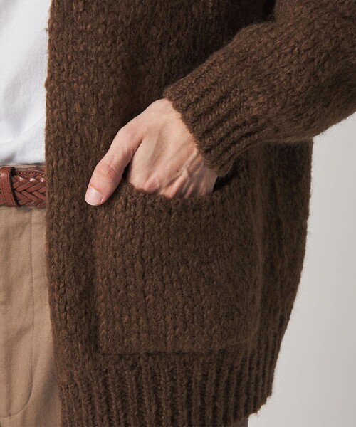 Steven Alan(スティーブンアラン)の「<TRICOTS JEAN MARC × Steven Alan> NATHAN/カーディガン(カーディガン/ボレロ・メンズ・ダークブラウン/ダークグレー・L/M)」の20枚目の写真