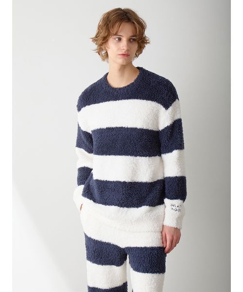gelato pique（ジェラートピケ）の「【HOMME】ジェラート2ボーダープル