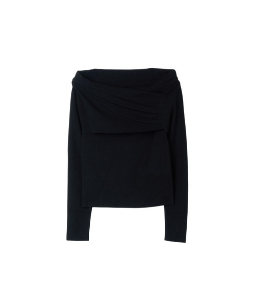 Aveline Gathered Knit Top（ニット/セーター）｜Her lip to（ハー