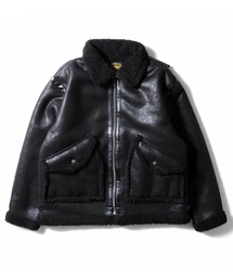 レディースのムートンコート(ブラック/黒色系)ファッション レディースのムートンコート(ブラック/黒色系)ファッション