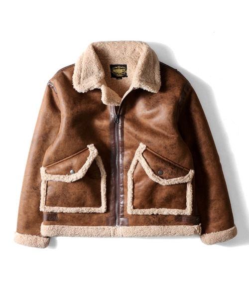 ムートンジャケット 56 XXXL相当 リブ付き ブラウン スペイン製 ムートンジャケット 56 XXXL相当 リブ付き ブラウン スペイン製 - メルカリ