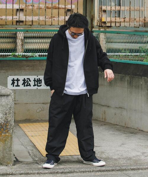 URBAN RESEARCH（アーバンリサーチ）の「LOGIC ONE SWEAT ZIP PARKA（パーカー・メンズ・ブラック/オレンジ/ブラウン・MEDIUM/LARGE）」の18枚目の写真