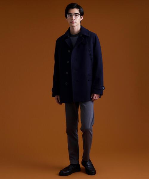THE SHOP TK (ザ ショップ ティーケー )の「ウーリックシングルPジャケット(ピーコート・メンズ・ネイビー/キャメル・02/03/04)」の5枚目の写真