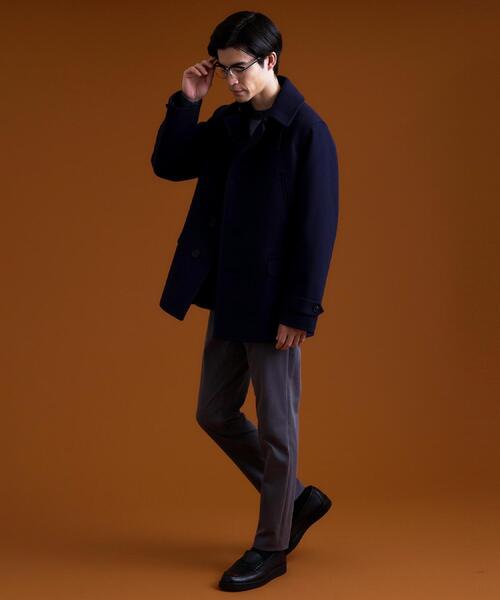 THE SHOP TK (ザ ショップ ティーケー )の「ウーリックシングルPジャケット(ピーコート・メンズ・ネイビー/キャメル・02/03/04)」の6枚目の写真