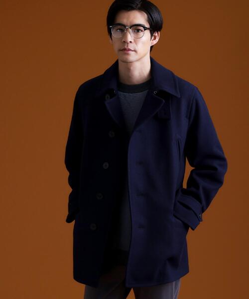 THE SHOP TK (ザ ショップ ティーケー )の「ウーリックシングルPジャケット(ピーコート・メンズ・ネイビー/キャメル・02/03/04)」の7枚目の写真