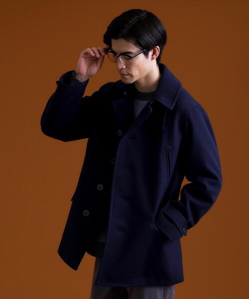 THE SHOP TK (ザ ショップ ティーケー )の「ウーリックシングルPジャケット(ピーコート・メンズ・ネイビー/キャメル・02/03/04)」の8枚目の写真