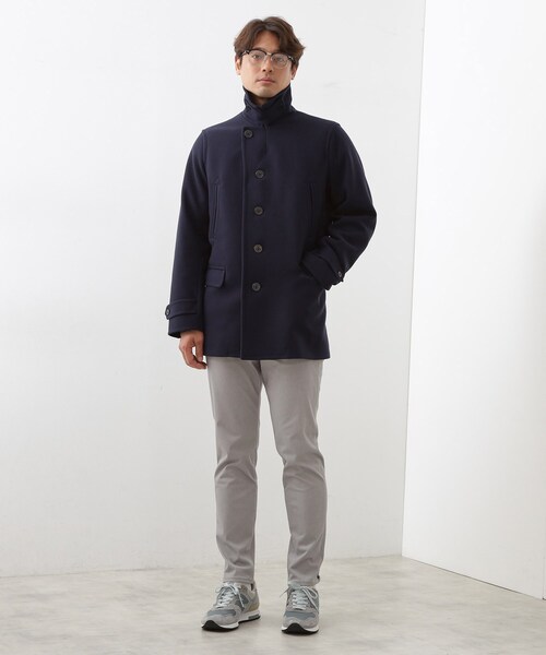 THE SHOP TK (ザ ショップ ティーケー )の「ウーリックシングルPジャケット(ピーコート・メンズ・ネイビー/キャメル・02/03/04)」の15枚目の写真