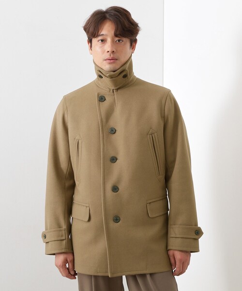 THE SHOP TK (ザ ショップ ティーケー )の「ウーリックシングルPジャケット(ピーコート・メンズ・ネイビー/キャメル・02/03/04)」の18枚目の写真
