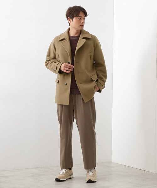 THE SHOP TK (ザ ショップ ティーケー )の「ウーリックシングルPジャケット(ピーコート・メンズ・ネイビー/キャメル・02/03/04)」の20枚目の写真