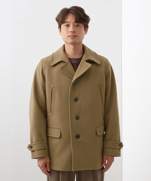 THE SHOP TK (ザ ショップ ティーケー )の「ウーリックシングルPジャケット(ピーコート・メンズ・ネイビー/キャメル・02/03/04)」の22枚目の写真