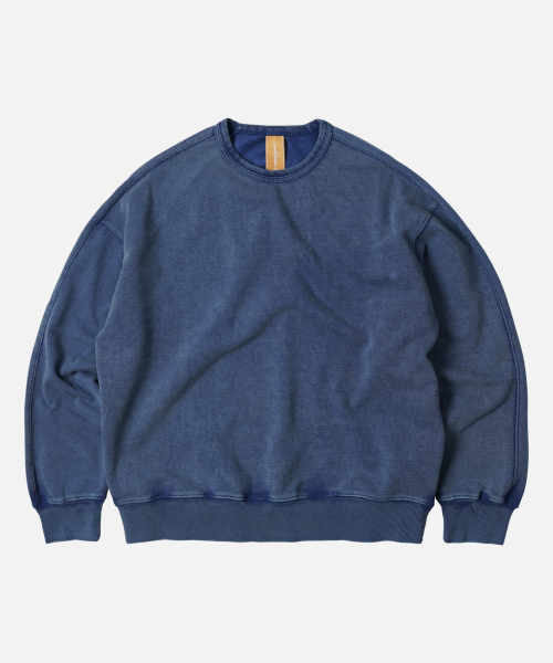 OG VINTAGE DYEING SWEATSHIRT _ WASHED NAVY