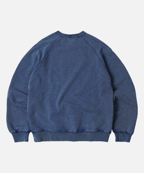 FRIZMWORKS(フリズムワークス)の「OG VINTAGE DYEING SWEATSHIRT _ WASHED NAVY(スウェット・メンズ・その他・SMALL/MEDIUM/LARGE/X-LARGE)」の2枚目の写真