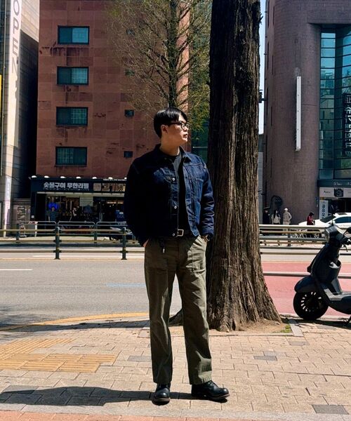 OUTSTANDING(アウトスタンディング)の「W.W. II SELVEDGE DENIM 1ST JACKET_INDIGO(デニムジャケット・メンズ・その他・SMALL/MEDIUM/LARGE/X-LARGE/X-SMALL)」の20枚目の写真