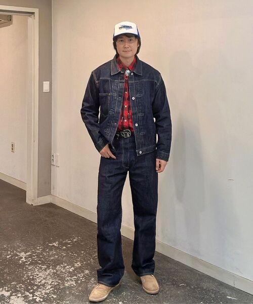 OUTSTANDING(アウトスタンディング)の「W.W. II SELVEDGE DENIM 1ST JACKET_INDIGO(デニムジャケット・メンズ・その他・SMALL/MEDIUM/LARGE/X-LARGE/X-SMALL)」の10枚目の写真