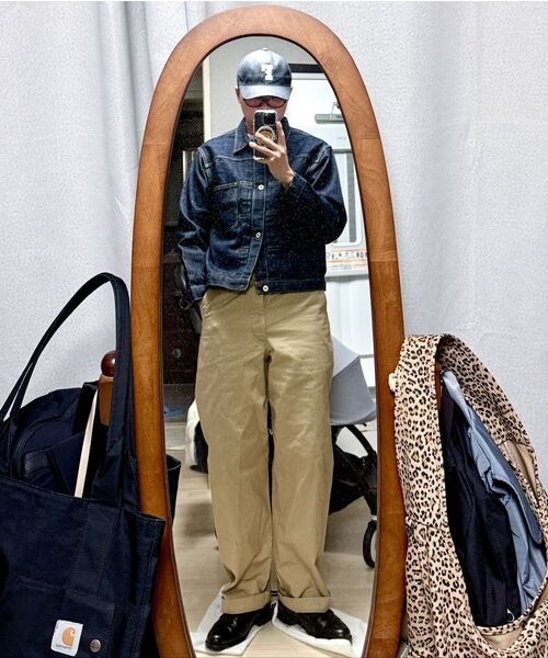 OUTSTANDING(アウトスタンディング)の「W.W. II SELVEDGE DENIM 1ST JACKET_INDIGO(デニムジャケット・メンズ・その他・SMALL/MEDIUM/LARGE/X-LARGE/X-SMALL)」の8枚目の写真